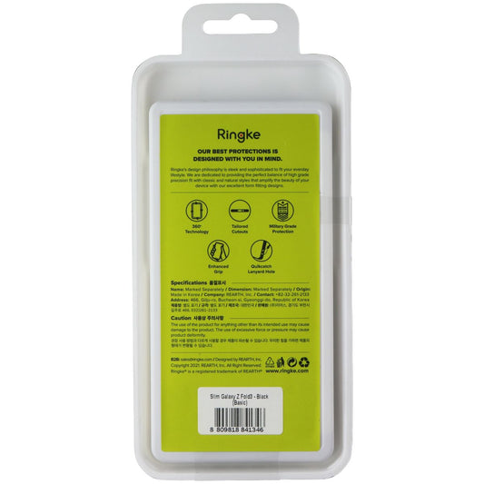 Ringke Slim Series Case for Samsung Galaxy Z Fold3 5G - Black Cell Phone - Cases, Covers & Skins Ringke - Simple Cell Bulk Wholesale Pricing - USA Seller