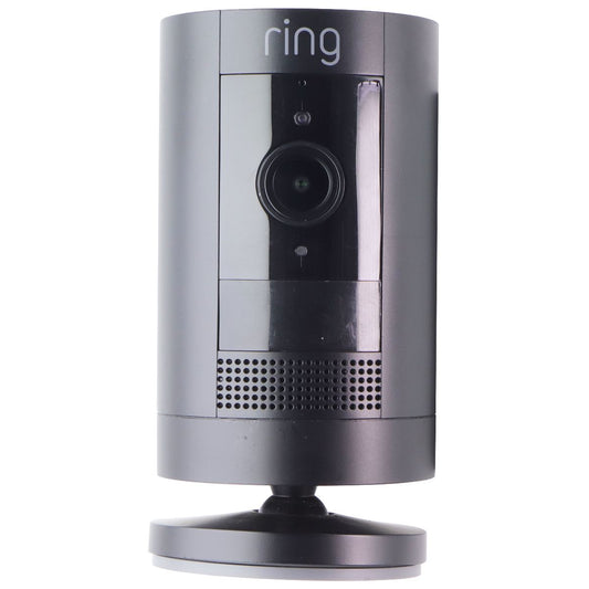 Ring Stick Up Indoor/Outdoor Security Camera (5UM7E5) - Black Home Surveillance - Security Cameras Ring - Simple Cell Bulk Wholesale Pricing - USA Seller