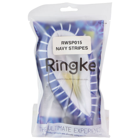 Ringke Waterproof Floating Straps (2 Pack) - Navy Stripes / Black Cell Phone - Armbands Ringke - Simple Cell Bulk Wholesale Pricing - USA Seller