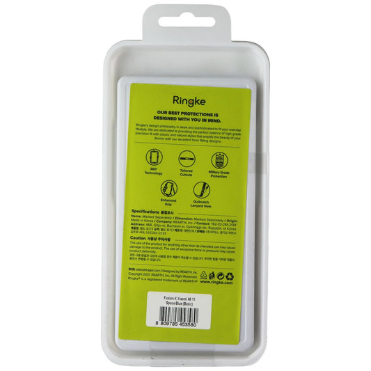 Ringke Fusion X Series Case for Xiaomi Mi 11 - Space Blue / Clear