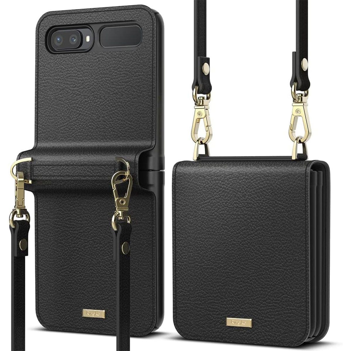 Ringke Folio Signature Card Pocket Case for Samsung Galaxy Z Flip3 5G - Black Cell Phone - Cases, Covers & Skins Ringke - Simple Cell Bulk Wholesale Pricing - USA Seller