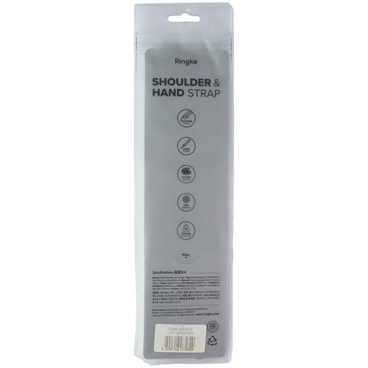 Ringke Shoulder and Hand Strap - Blue / Yellow Letters Cell Phone - Armbands Ringke - Simple Cell Bulk Wholesale Pricing - USA Seller