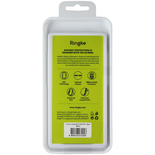 Ringke Fusion X Series Case for Xiaomi Mi 10 / Mi 10 Pro - Clear / Black Cell Phone - Cases, Covers & Skins Ringke - Simple Cell Bulk Wholesale Pricing - USA Seller