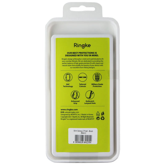 Ringke Slim Series Case for Samsung Galaxy Z Flip3 5G - Black Cell Phone - Cases, Covers & Skins Ringke - Simple Cell Bulk Wholesale Pricing - USA Seller