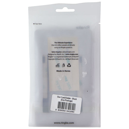 Ringke Slot Card Holder for Phone Case - Black Cell Phone - Cases, Covers & Skins Ringke - Simple Cell Bulk Wholesale Pricing - USA Seller