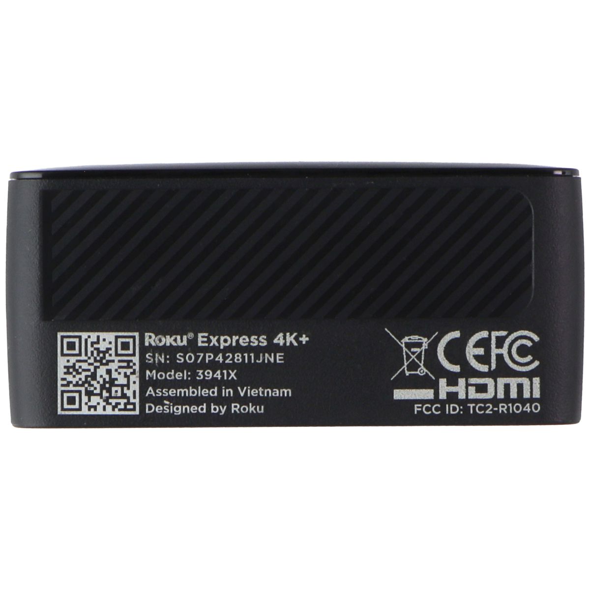 Roku Express 4K+ Streaming Device (3941X) - Main Hub Device ONLY Home Multimedia - Internet & Media Streamers Roku - Simple Cell Bulk Wholesale Pricing - USA Seller