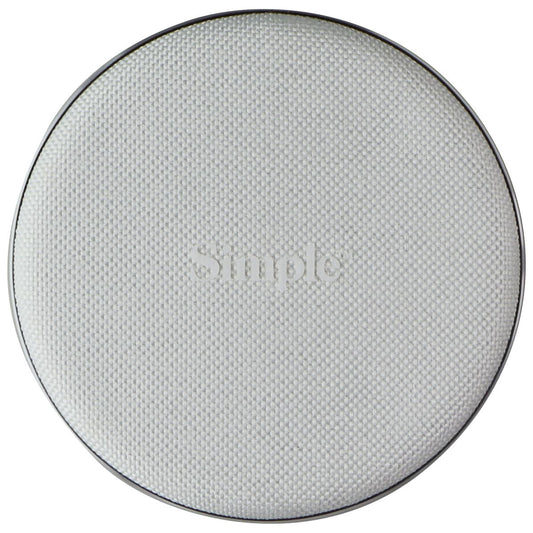 Simple (15W) USB-C POWER Wireless Charger Pad + (5V/2A) Adapter + USB-C Cable Cell Phone - Chargers & Cradles S. Simple - Simple Cell Bulk Wholesale Pricing - USA Seller