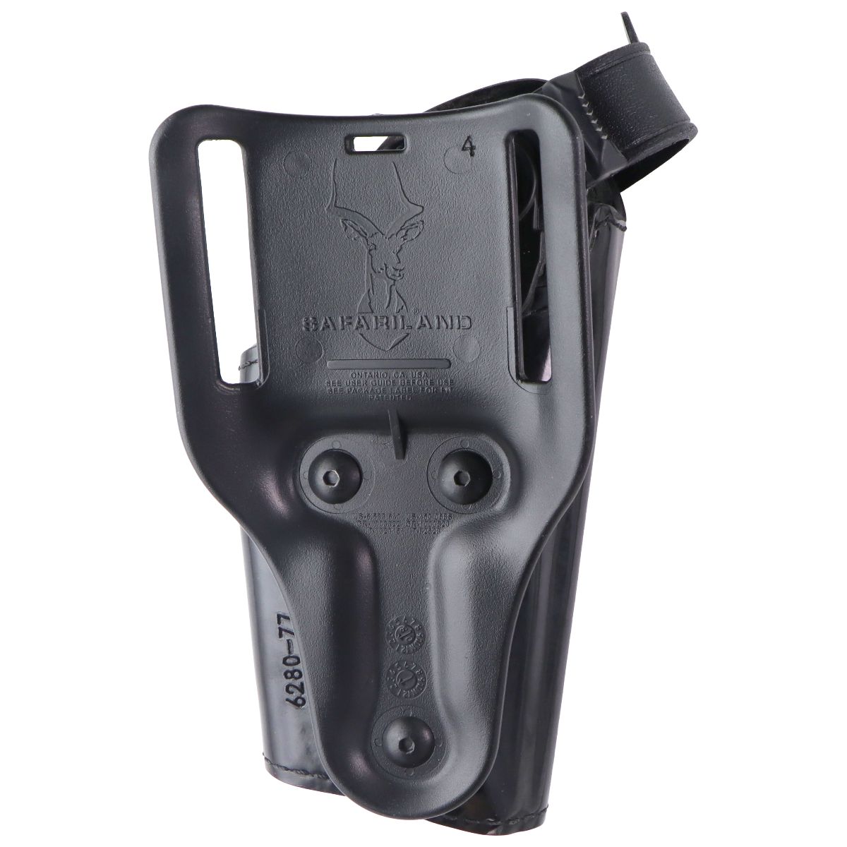 Safariland Left Hand Pistol Holster - Gloss Black (6280-77/P-220/P-226/12/08) Other Sporting Goods Safariland - Simple Cell Bulk Wholesale Pricing - USA Seller