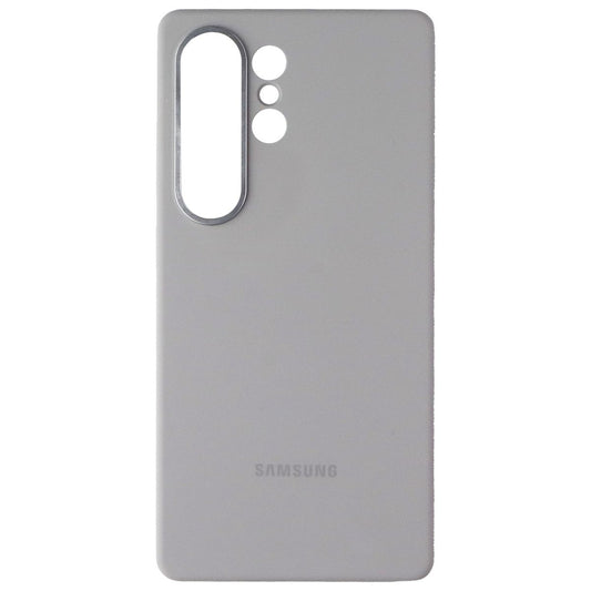 Samsung Official Silicone Case for Samsung Galaxy S25 Ultra - Gray Cell Phone - Cases, Covers & Skins Samsung - Simple Cell Bulk Wholesale Pricing - USA Seller