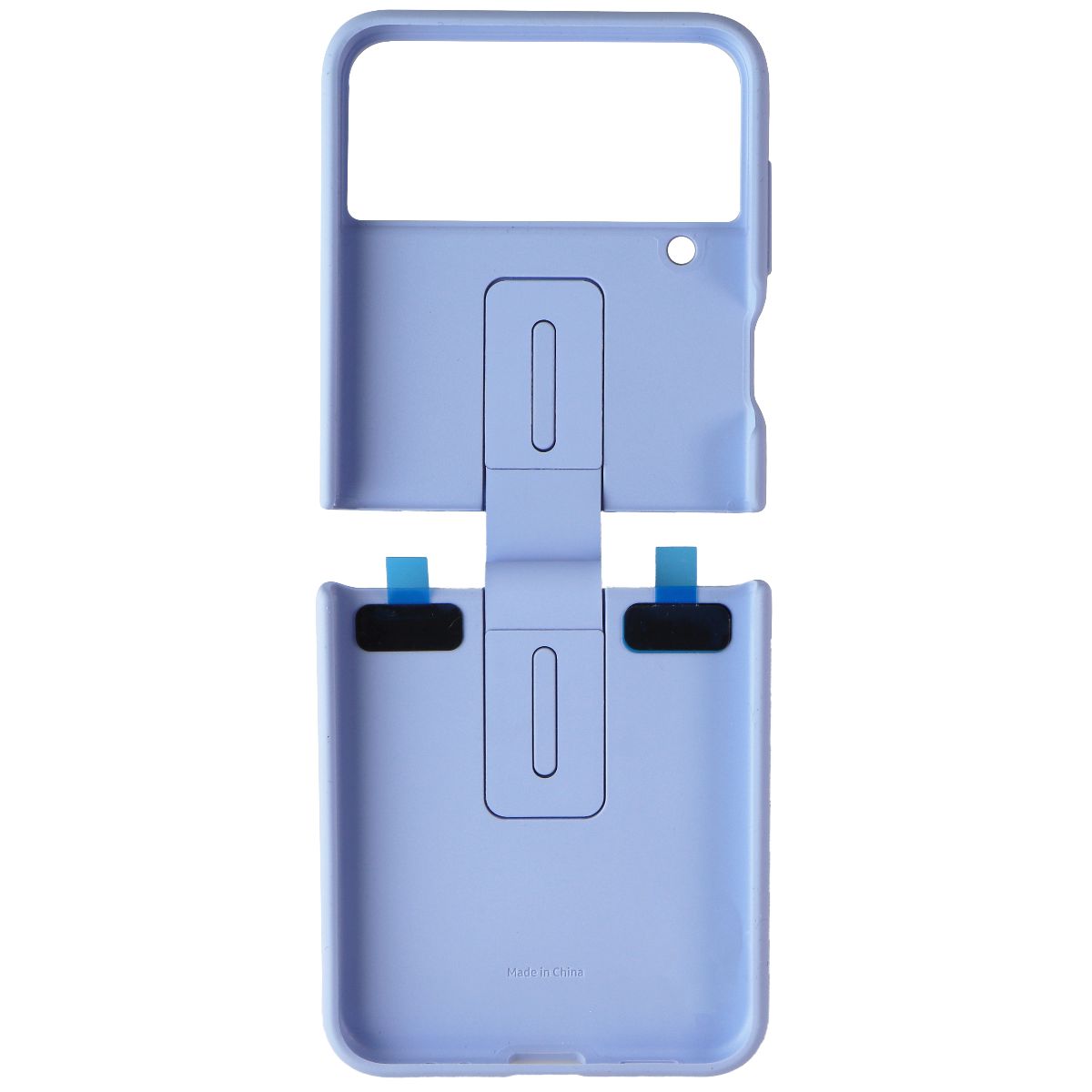 Samsung Official Silicone Cover with Ring for Galaxy Z Flip4 - Arctic Blue Cell Phone - Cases, Covers & Skins Samsung - Simple Cell Bulk Wholesale Pricing - USA Seller