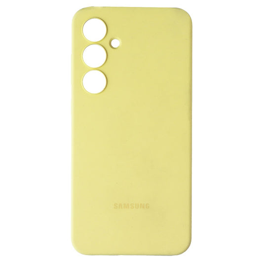 Samsung Official Silicone Case for Galaxy S24 FE - Yellow