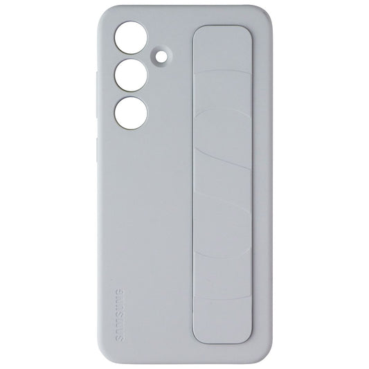 Samsung Official Standing Grip Case for Galaxy S24 FE - Gray Cell Phone - Cases, Covers & Skins Samsung - Simple Cell Bulk Wholesale Pricing - USA Seller