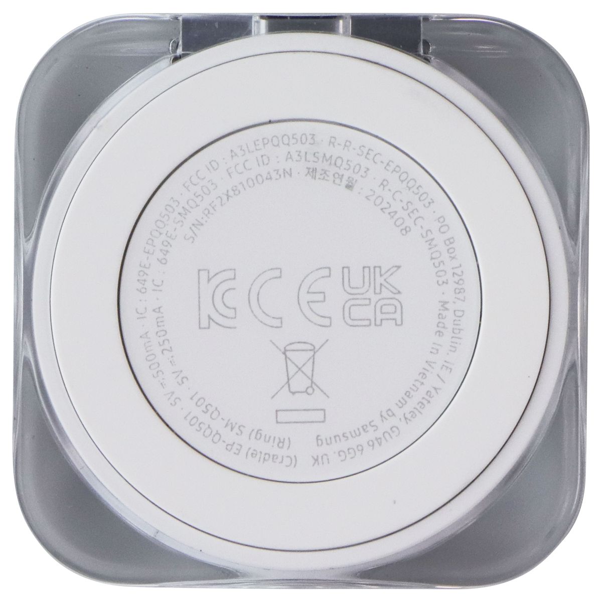 Samsung Galaxy AI Smart Ring Bluetooth Fitness Tracker - Size 11/Titanium Black Fitness Technology - Activity Trackers Samsung - Simple Cell Bulk Wholesale Pricing - USA Seller