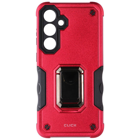 Click Pro Series Kickstand Case for Samsung Galaxy S24 FE - Red
