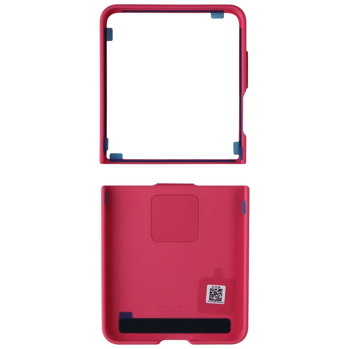 Samsung Official Ring Case (Silicone) for Galaxy Z Flip7 - Coral Red