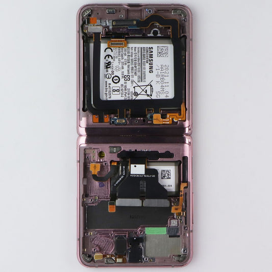 Repair Part SVC LCD Assembly Octa Kit (E/ZN/PF) for Galaxy Z Flip 5G - Bronze Cell Phone - Replacement Parts & Tools Samsung - Simple Cell Bulk Wholesale Pricing - USA Seller