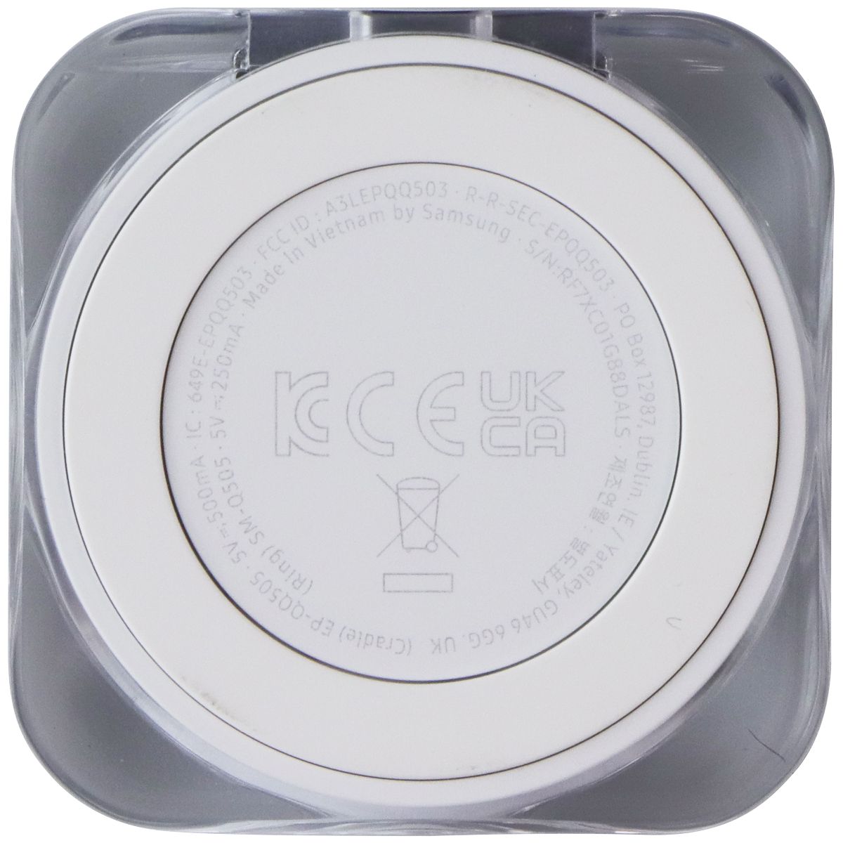 Samsung Galaxy Ring - Ai Bluetooth Smart Ring - Titanium Silver (Size 5) SM-Q505