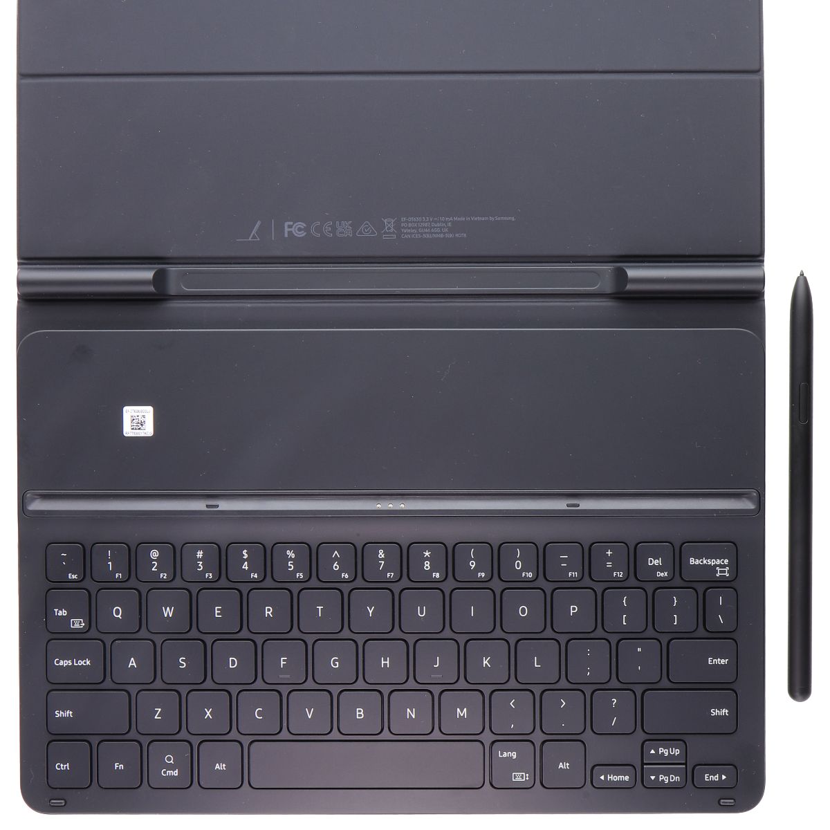 SAMSUNG Book Cover Keyboard Slim for Samsung Galaxy Tab S8/Tab S7 - Mystic Black iPad/Tablet Accessories - Cases, Covers, Keyboard Folios Samsung - Simple Cell Bulk Wholesale Pricing - USA Seller