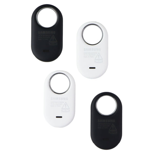 Samsung Galaxy SmartTag2 Bluetooth Tracker (4 Pack) - Black/White (El-T5600) GPS Accessories & Tracking - Tracking Devices Samsung - Simple Cell Bulk Wholesale Pricing - USA Seller