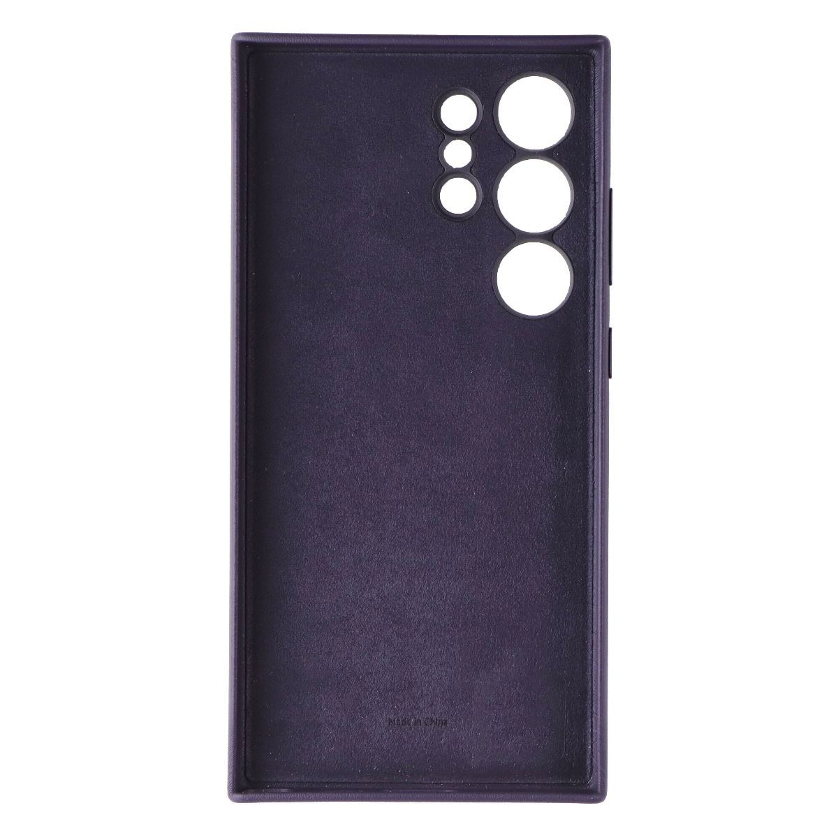Samsung Official Vegan Leather Case for Galaxy S24 Ultra - Dark Violet Cell Phone - Cases, Covers & Skins Samsung - Simple Cell Bulk Wholesale Pricing - USA Seller