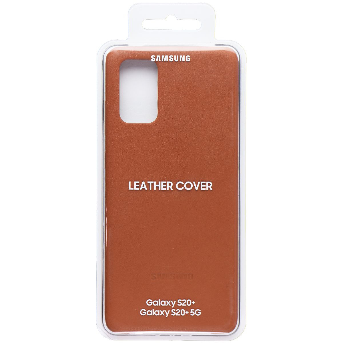 Samsung Leather Cover for Samsung Galaxy S20+ (Plus) / S20+ (5G) - Brown Cell Phone - Cases, Covers & Skins Samsung - Simple Cell Bulk Wholesale Pricing - USA Seller