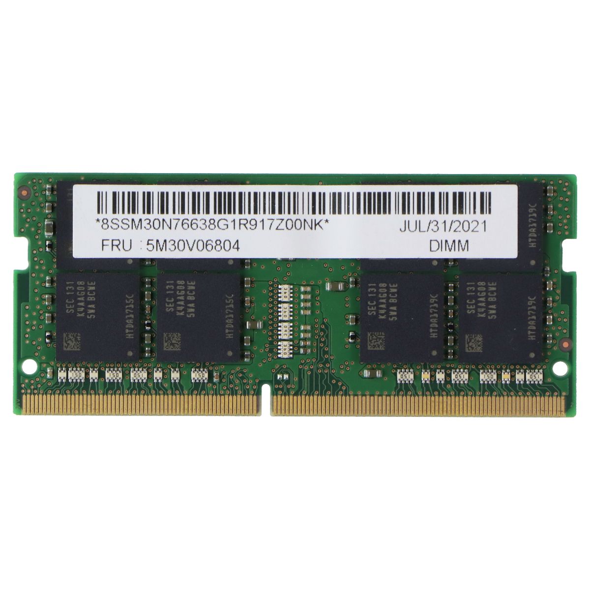 Samsung 32GB DDR4 3200MHz SODIMM RAM (M471A4G43AB1-CWE) Computer Parts - Memory (RAM) Samsung - Simple Cell Bulk Wholesale Pricing - USA Seller
