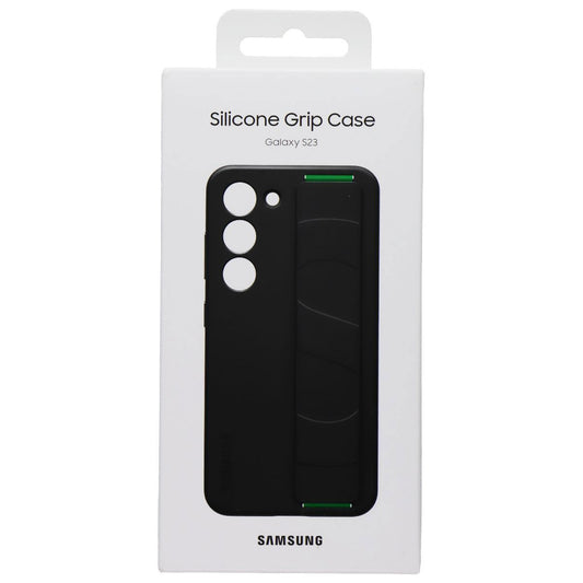 Samsung Official Silicone Grip Case for Galaxy S23 - Black Cell Phone - Cases, Covers & Skins Samsung - Simple Cell Bulk Wholesale Pricing - USA Seller
