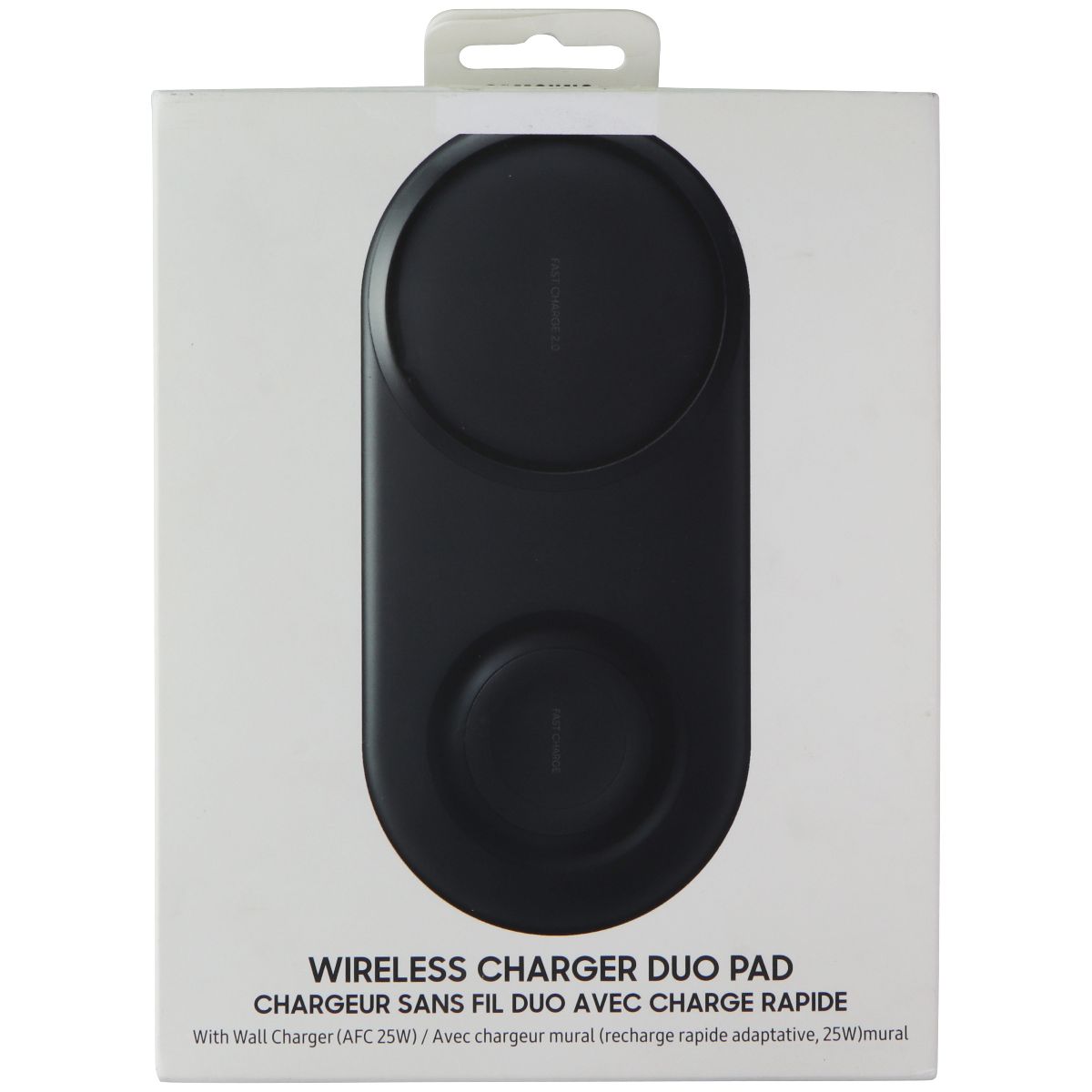 Samsung Wireless Charger Duo Pad - Black Cell Phone - Chargers & Cradles Samsung - Simple Cell Bulk Wholesale Pricing - USA Seller