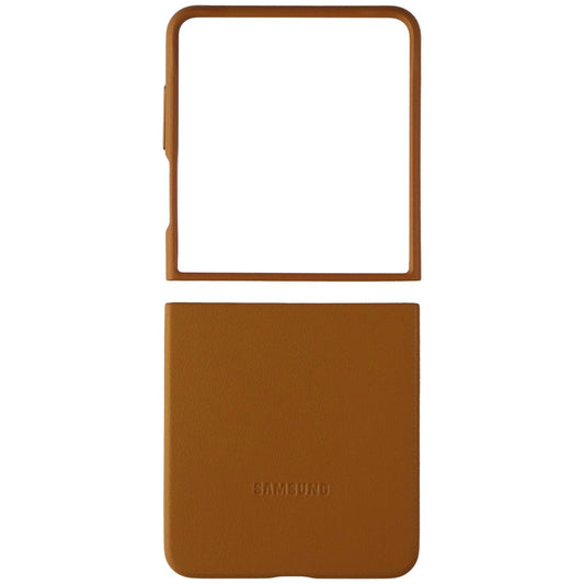 Samsung Kindsuit Series Case for Samsung Galaxy Z Flip7 - Camel Brown Cell Phone - Cases, Covers & Skins Samsung - Simple Cell Bulk Wholesale Pricing - USA Seller