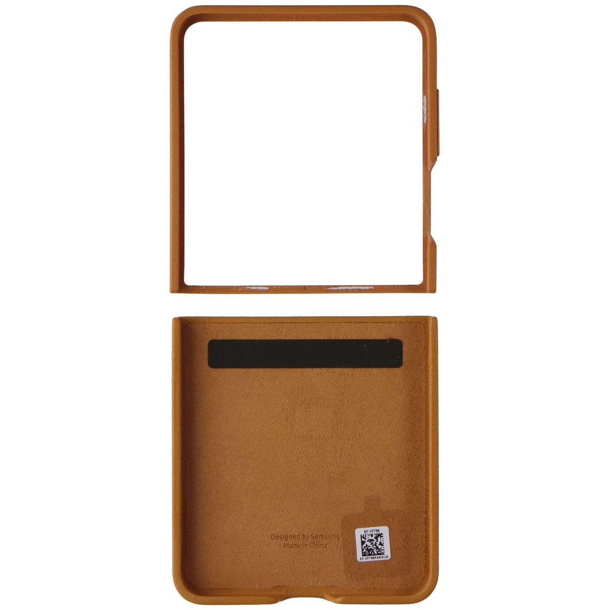 Samsung Kindsuit Series Case for Samsung Galaxy Z Flip7 - Camel Brown Cell Phone - Cases, Covers & Skins Samsung - Simple Cell Bulk Wholesale Pricing - USA Seller