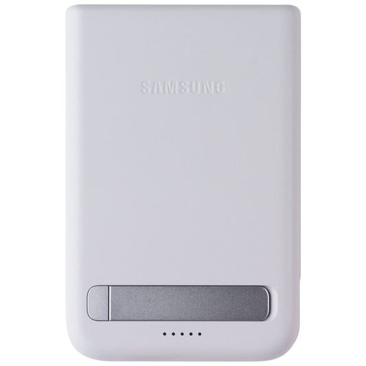 Samsung 5000mAh Magnetic Wireless Battery Pack w/ Built-in Kick Stand - Gray Cell Phone - Chargers & Cradles Samsung - Simple Cell Bulk Wholesale Pricing - USA Seller