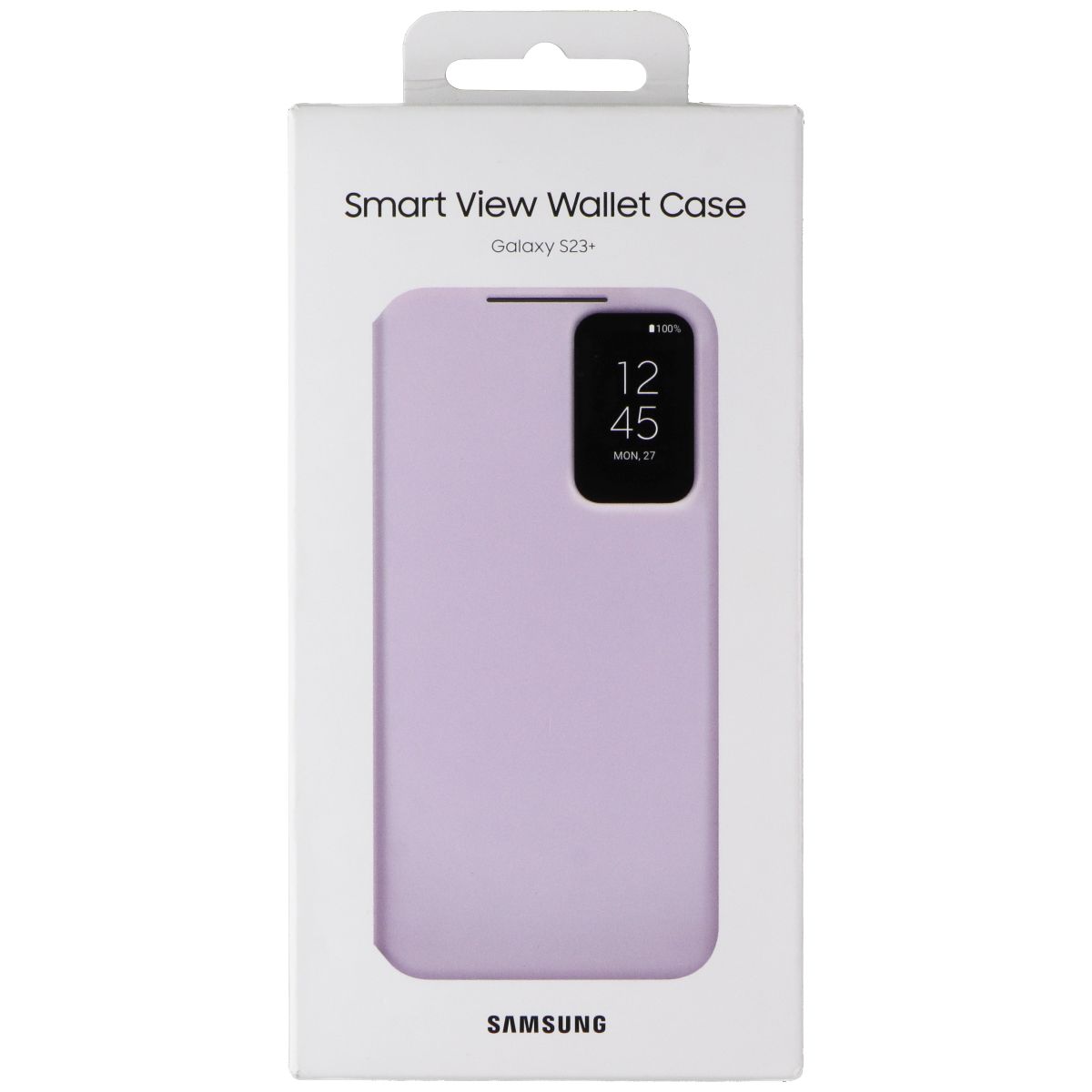 Samsung Smart View Wallet Case for Galaxy S23+ (Plus) - Lavender Cell Phone - Cases, Covers & Skins Samsung - Simple Cell Bulk Wholesale Pricing - USA Seller