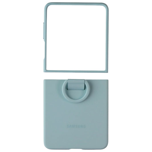 Samsung Official Ring Case (Silicone) for Galaxy Z Flip7 - Mint Cell Phone - Cases, Covers & Skins Samsung - Simple Cell Bulk Wholesale Pricing - USA Seller