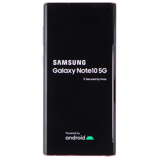 Samsung Galaxy Note10 (SM-N971N) Unlocked - 256GB/Aura Pink (KOREAN, 4G Only) Cell Phones & Smartphones Samsung - Simple Cell Bulk Wholesale Pricing - USA Seller
