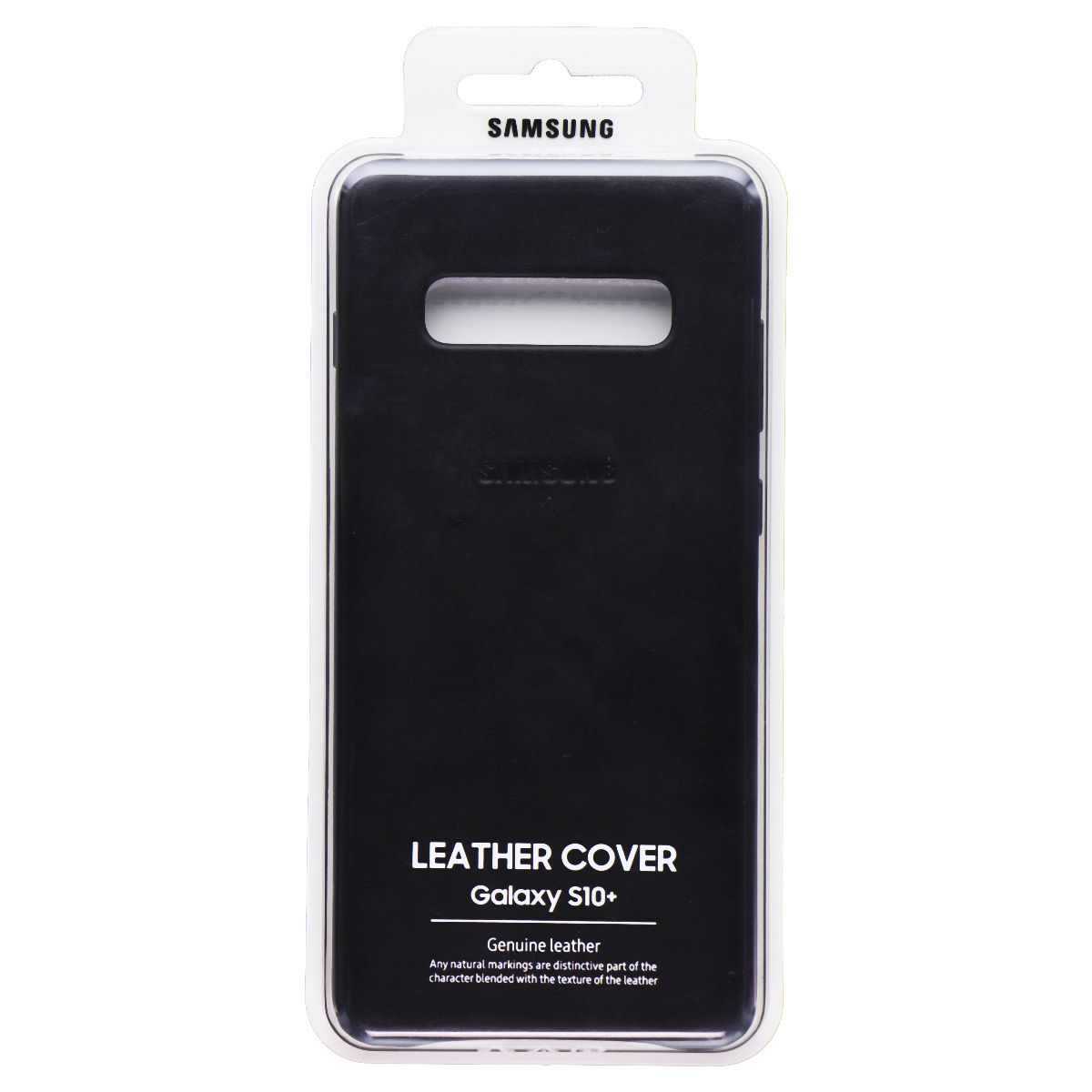 Samsung Official Leather Cover for Samsung Galaxy (S10+) - Black Cell Phone - Cases, Covers & Skins Samsung - Simple Cell Bulk Wholesale Pricing - USA Seller
