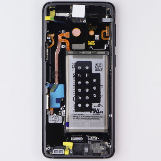 Repair Part Samsung SVC LCD Assembly Octa Kit E/BLK for Galaxy S9 SM-G960/Black Cell Phone - Replacement Parts & Tools Samsung - Simple Cell Bulk Wholesale Pricing - USA Seller