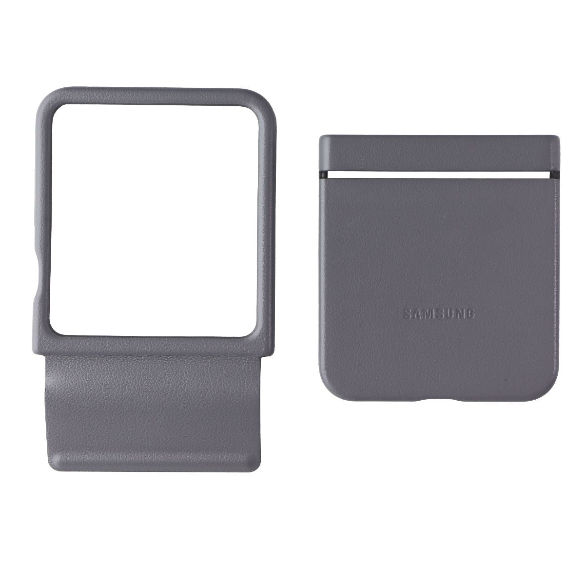 Samsung Official Kindsuit Case for Samsung Galaxy Z Flip6 - Gray Cell Phone - Cases, Covers & Skins Samsung - Simple Cell Bulk Wholesale Pricing - USA Seller