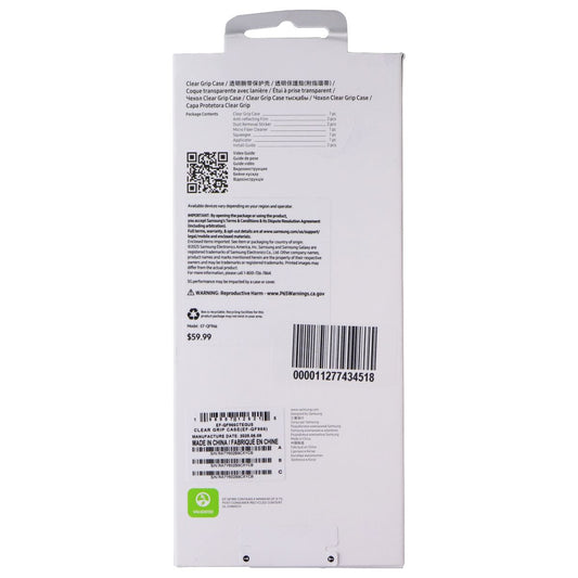 Samsung Clear Grip Case and Film for Galaxy Z Fold7 - Clear (EF-QF966CTEGUS) Cell Phone - Cases, Covers & Skins Samsung - Simple Cell Bulk Wholesale Pricing - USA Seller