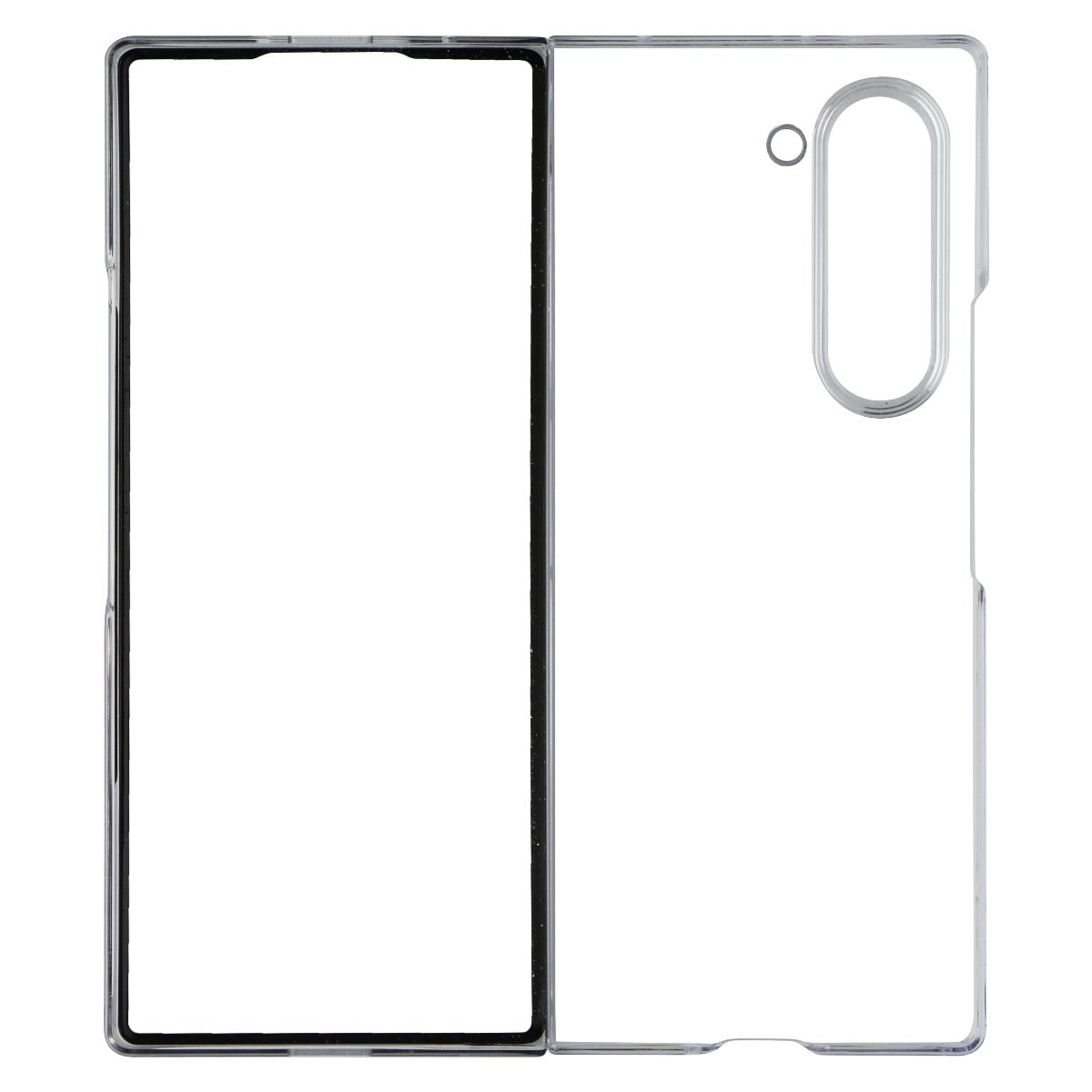 Samsung Official Slim Clear Case for Samsung Galaxy Z Fold6 - Clear