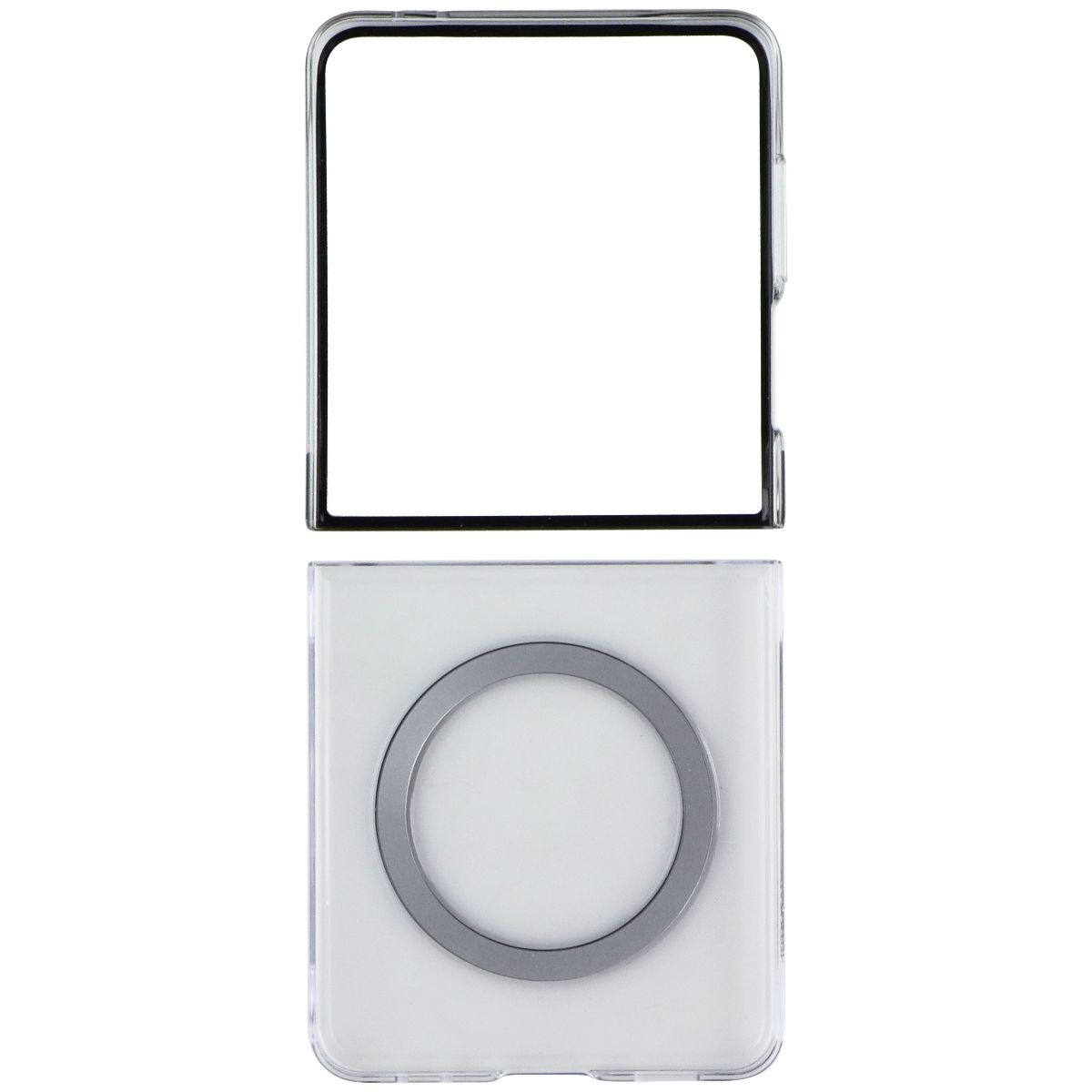 Samsung Official Clear Magnet Case for Samsung Galaxy Z Flip7 - Clear Cell Phone - Cases, Covers & Skins Samsung - Simple Cell Bulk Wholesale Pricing - USA Seller