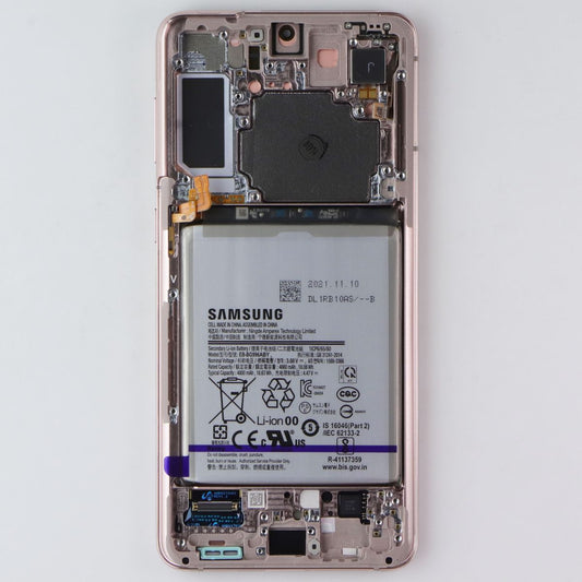 Repair Part SVC LCD Assembly Octa Kit (E/ZV) for Galaxy (S21+) 5G G966U - Pink Cell Phone - Replacement Parts & Tools Samsung - Simple Cell Bulk Wholesale Pricing - USA Seller