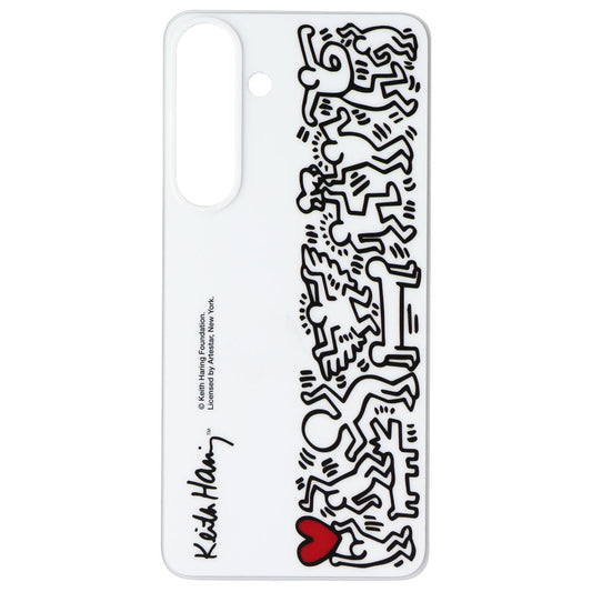 Samsung Flipsuit Series Case for Galaxy S25+ (Plus) - White (Keith Haring) Cell Phone - Cases, Covers & Skins Samsung - Simple Cell Bulk Wholesale Pricing - USA Seller