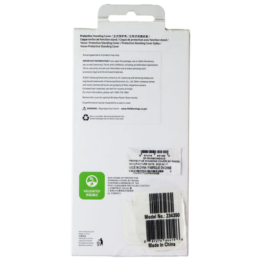 Samsung Official Protective Standing Cover Case for Galaxy A53 5G - White Cell Phone - Cases, Covers & Skins Samsung - Simple Cell Bulk Wholesale Pricing - USA Seller