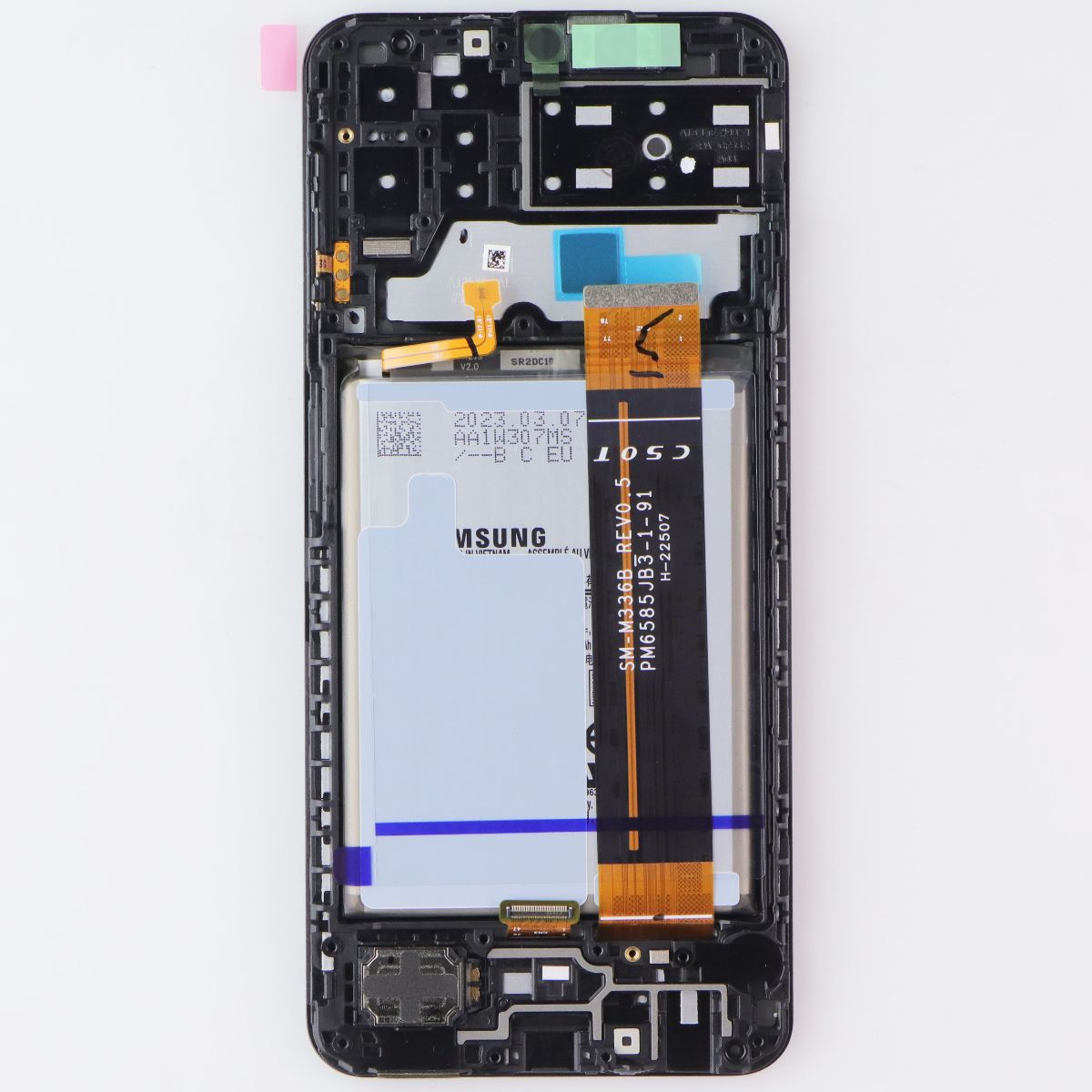 Repair Part SVC LCD Assembly (E/ZK) for Galaxy A13 5G (A135U) VZW Cell Phone - Replacement Parts & Tools Samsung - Simple Cell Bulk Wholesale Pricing - USA Seller