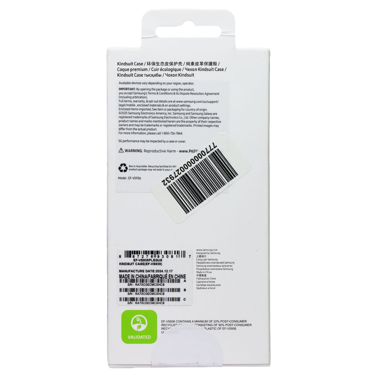 Samsung Official Kindsuit Case for Samsung Galaxy (S25+) - Light Blue Cell Phone - Cases, Covers & Skins Samsung - Simple Cell Bulk Wholesale Pricing - USA Seller