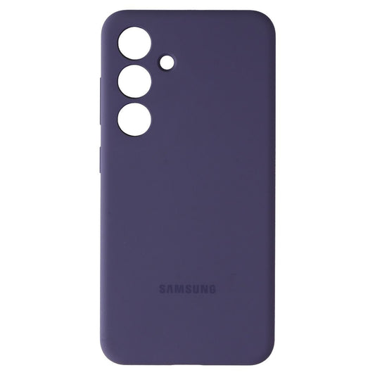 Samsung Official Silicone Case for Samsung Galaxy S24 - Dark Violet Cell Phone - Cases, Covers & Skins Samsung - Simple Cell Bulk Wholesale Pricing - USA Seller