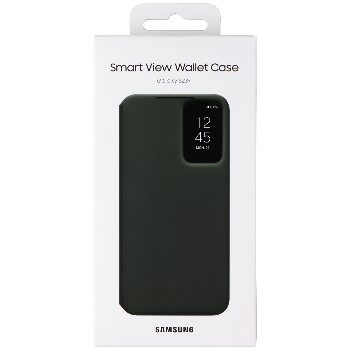 Samsung Smart View Wallet Case for Galaxy S23+ (Plus) - Green Cell Phone - Cases, Covers & Skins Samsung - Simple Cell Bulk Wholesale Pricing - USA Seller