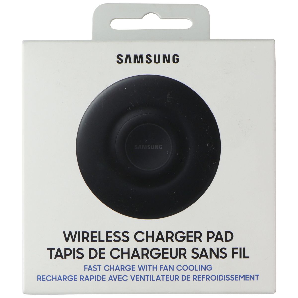 Samsung Qi Fast Charge Wireless Charger Pad (2019) - Black (EP-P3105) Cell Phone - Chargers & Cradles Samsung - Simple Cell Bulk Wholesale Pricing - USA Seller