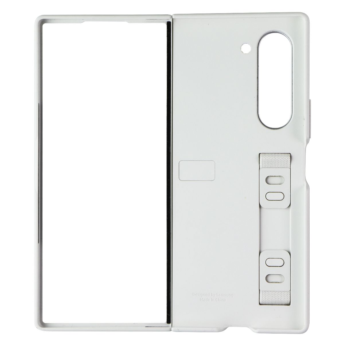 Samsung Official Silicone Case for Samsung Galaxy Z Fold6 - White Cell Phone - Cases, Covers & Skins Samsung - Simple Cell Bulk Wholesale Pricing - USA Seller