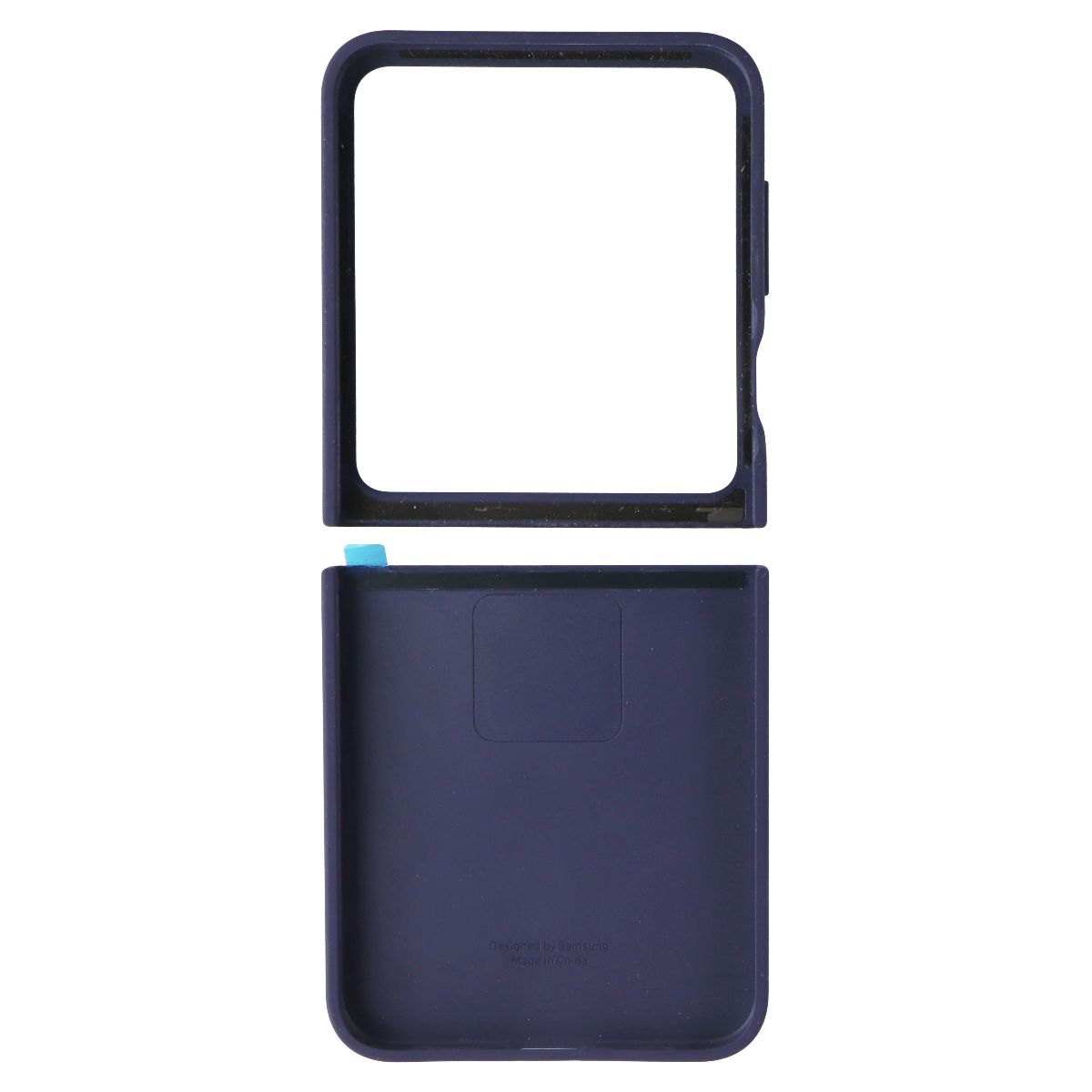 Samsung Official Silicone Case with Ring for Galaxy Z Flip6 / Z Flip7 FE - Navy
